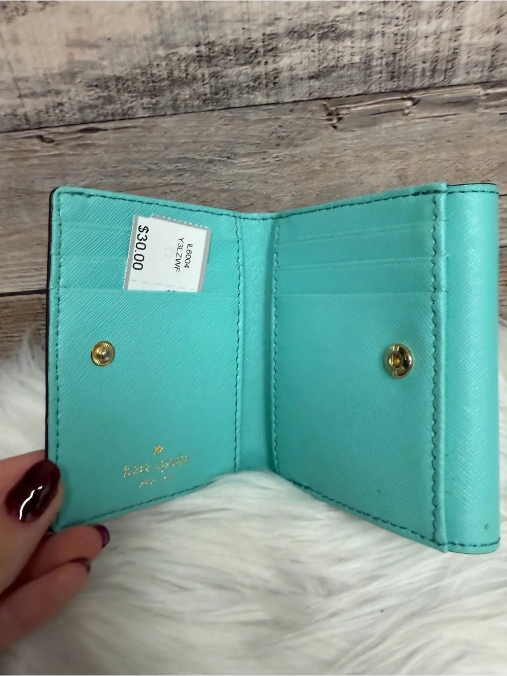 kate spade compact saffiano